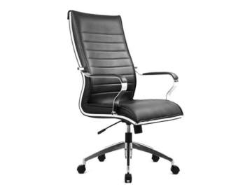 Benjamin-Series-Presidential-High-Back-Office-Leather-Chair-Chrome-Arm-rest-Malaysia